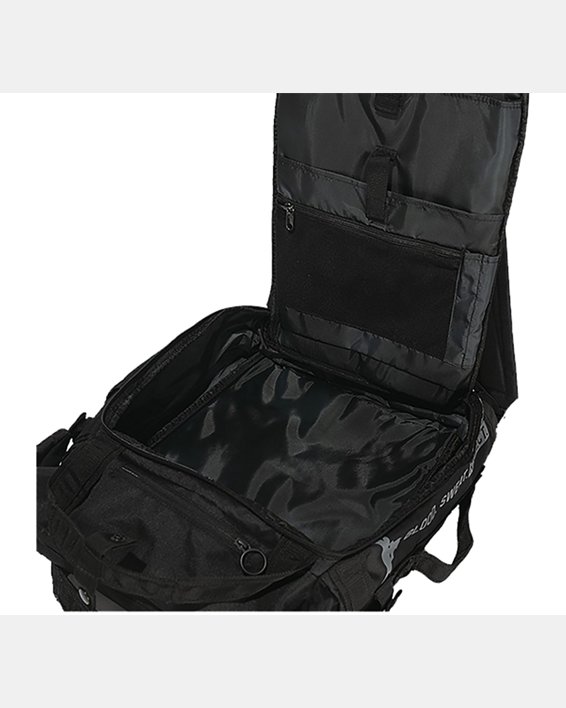 Project Rock Box Duffle Backpack, Black, pdpMainDesktop image number 3